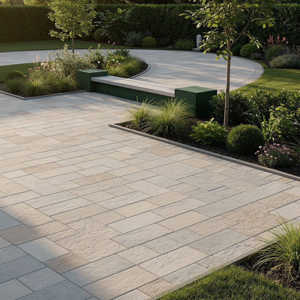 Pflasterarbeiten Terrasse & Einfahrt – Galabau De Wit