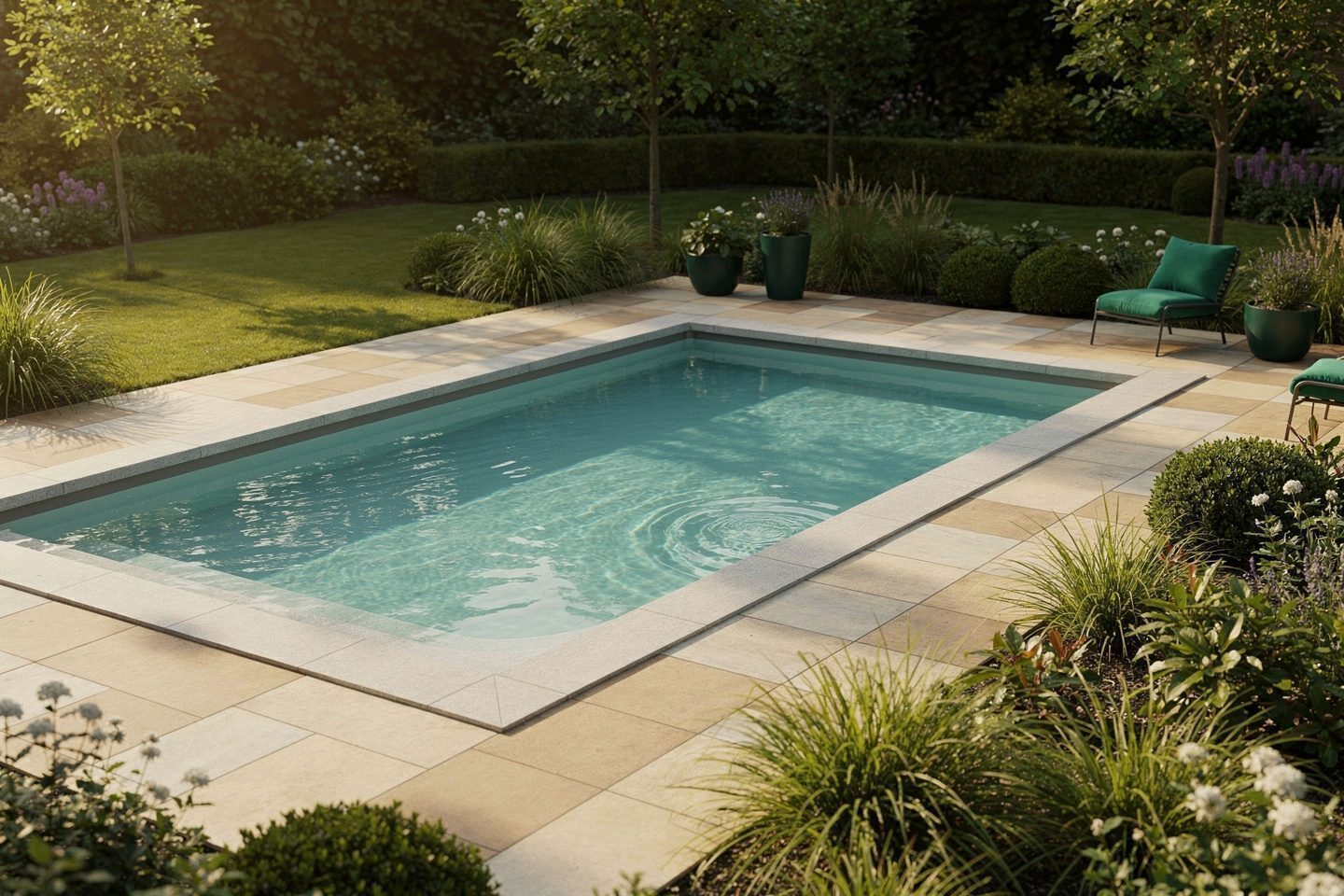 Poolbau – Gartenbau & Gartengestaltung, Gartenpflege, Rollrasen Verlegen – Galabau De Wit