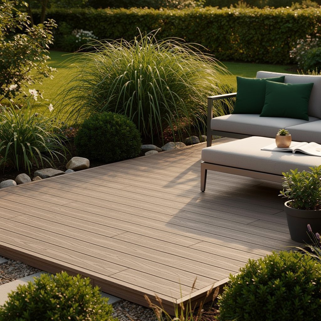 WPC Terrassenbau – Moderne Outdoor‑Oase – Galabau De Wit